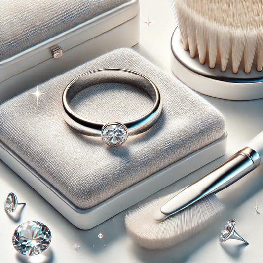 اداوات وطريقة العناية بالمجوهرات والأحجار الكريمة باستخدام أدوات تنظيف متخصصة