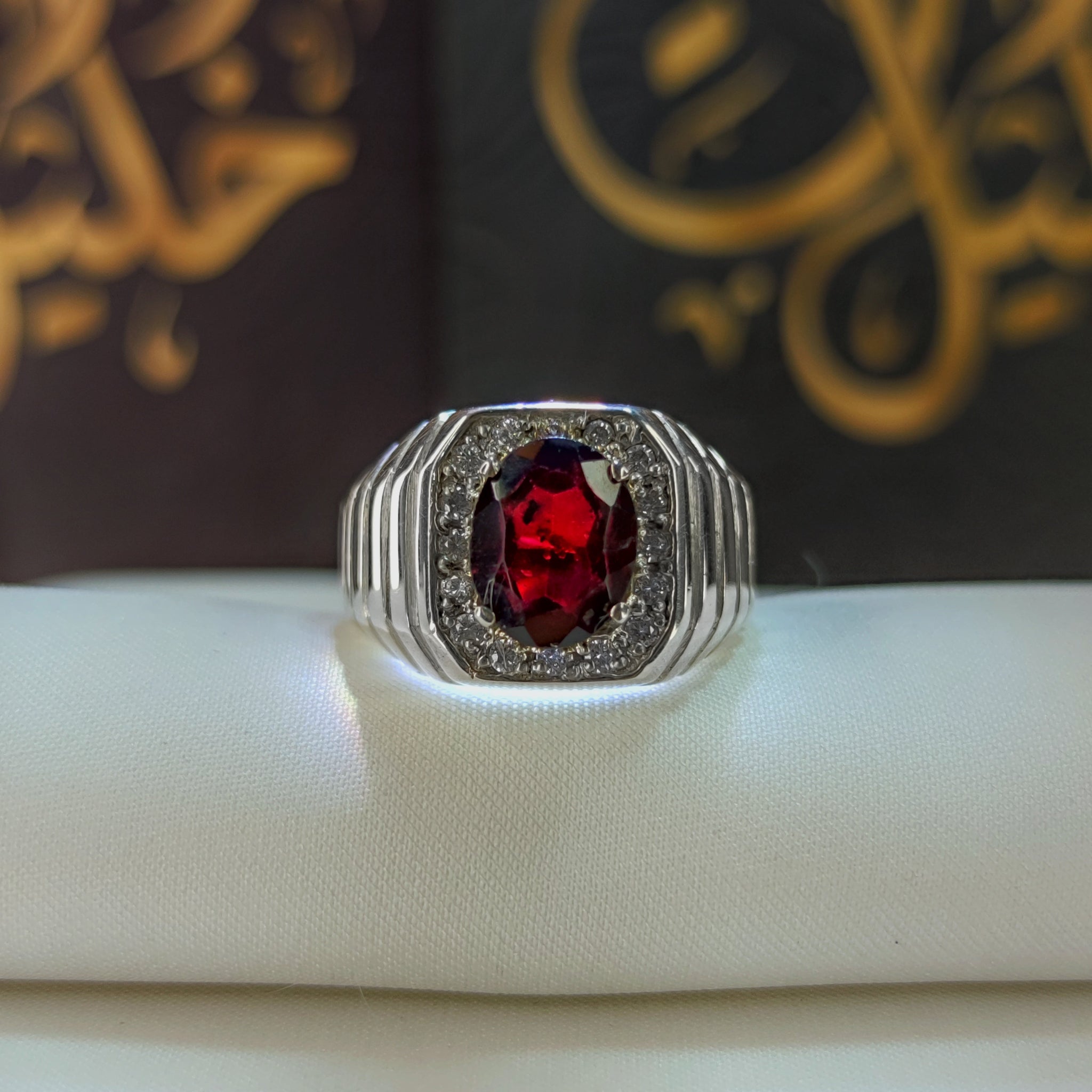Khalil Rind خواتم مميزة بجواهر الجارنت الطبيعي | مجوهرات خليل – Khalil Jewelry ...